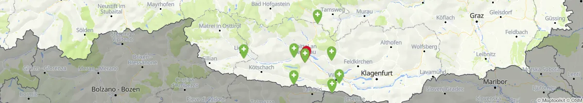 Map view for Pharmacies emergency services nearby Mühldorf (Municipality, Kärnten) (46)